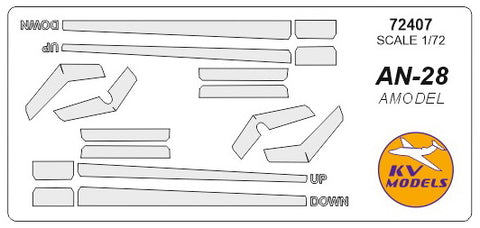 KV Models 72407 1/72 An-28 (For AMODEL)