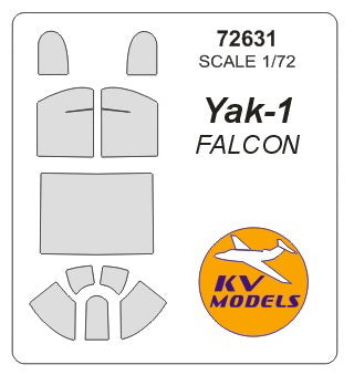 KV Models 72631 1/72 Yak-1 (For FALCON)