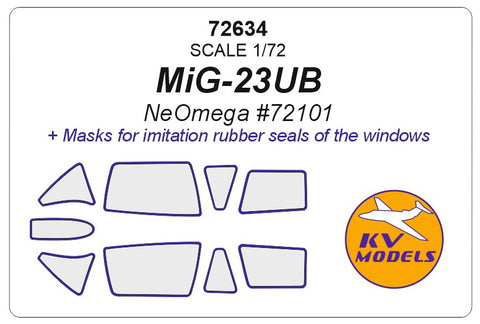 KV Models 72634 1/72 MIG-23UB (NeOmega #72101) (For NeOmega)