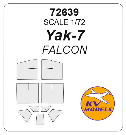 KV Models 72639 1/72 Yak-7 (For FALCON)