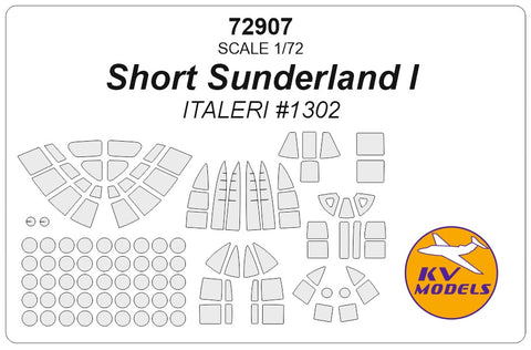KV Models 72907 1/72 Short Sunderland I / III (ITALERI #1302, #1352) (For ITALERI)