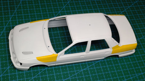 LB Production 24075 1/24 Ford Sierra Cosworth 4x4 - Bastos Racing Team - Ypres 24 Hours Rally 1992 Winner - P.Snijers/D.Colebunders