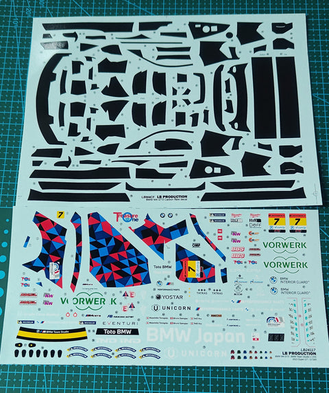 LB Production 24117 1/24 BMW M4 GT3 - BMW Team Studie X CRS - 2023 Super GT - Suzuka 300km Race GT300 winner