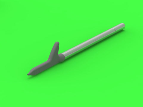 MASTER AM-24-016 1/24 P-47 Thunderbolt - details set - Browning .50 blast tubes, gunsight and Pitot Tube
