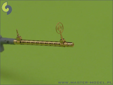 MASTER AM-32-013 1/32 German aircraft machine gun MG 15 - turned barrels and etched sights (2pcs)