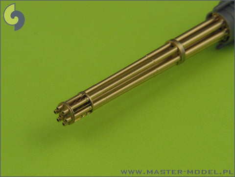 MASTER AM-32-029 1/32 M61 A1 Vulcan - Six-barrelled rotary 20mm cannon - turned barrels with etched barrel clamps