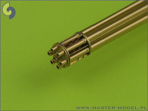 MASTER AM-32-029 1/32 M61 A1 Vulcan - Six-barrelled rotary 20mm cannon - turned barrels with etched barrel clamps