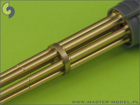 MASTER AM-32-029 1/32 M61 A1 Vulcan - Six-barrelled rotary 20mm cannon - turned barrels with etched barrel clamps