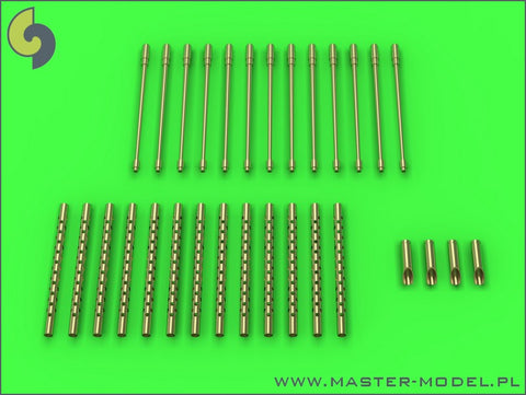 MASTER AM-32-058 1/32 Boeing B-17 Flying Fortress - machine gun set - Browning M2 aircraft .50 caliber barrels with flash hiders