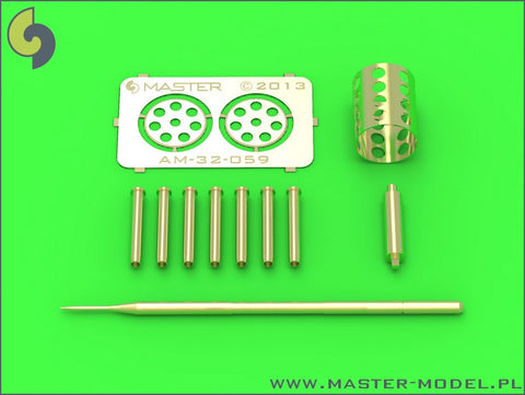 MASTER AM-32-059 1/32 Fairchild A-10 Thunderbolt II - GAU-8 Avenger gun tip and Pitot Tube