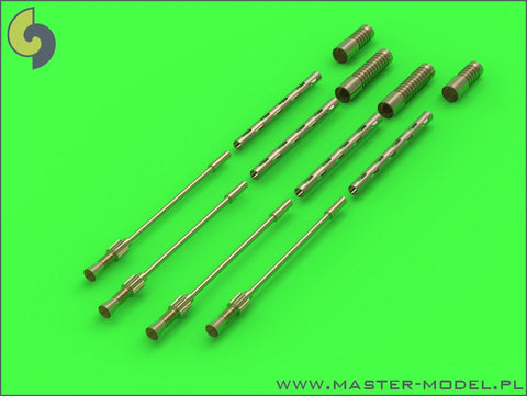 MASTER AM-32-083 1/32 De Havilland Mosquito NF Mk.II / FB Mk.VI - Pitot tube & armament set (Browning .303 barrels and Hispano 20mm barrel tips)