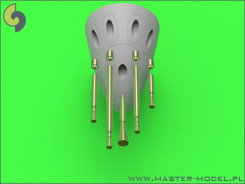 MASTER AM-32-088 1/32 P-38M Lightning - .50 cal Brownings and 20mm cannon tips with flash hiders