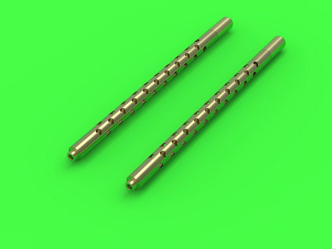 MASTER AM-32-119 1/32 B-24 Liberator - set of 10 Browning M2 aircraft .50 caliber barrels with (for Hobby Boss)