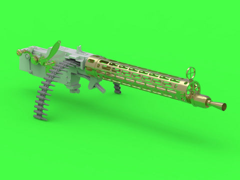 MASTER AM-32-121 1/32 German WW I machine gun Spandau LMG 08/15 (2 pcs) - complete guns incl. brass, resin and PE parts