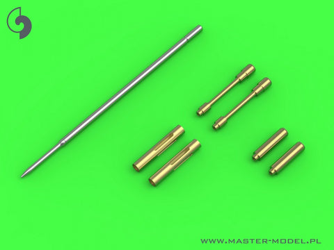 MASTER AM-32-125 1/32 F4F-3 Wildcat EARLY (pre-war) - .50 Browning gun barrels with oblong holes & early Pitot Tube
