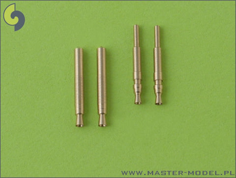 MASTER AM-48-009 1/48 Bf 109 E3 - E9, T armament set (MG 17 tips, MG FF barrels)