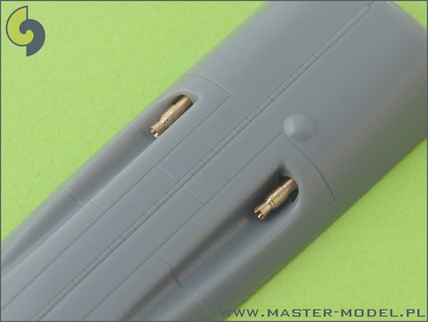 MASTER AM-48-011 1/48 Bf 109 G5 - G14, K armament set (MG 131 tips) & Pitot Tube