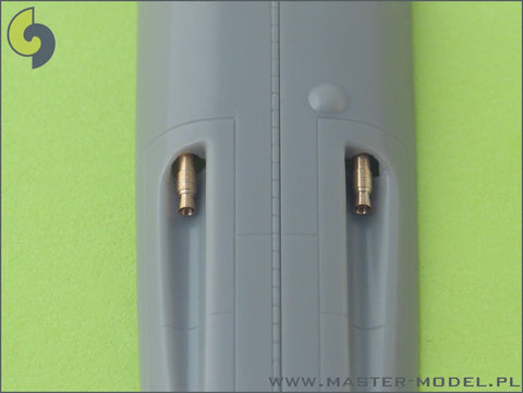 MASTER AM-48-011 1/48 Bf 109 G5 - G14, K armament set (MG 131 tips) & Pitot Tube