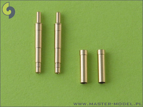 MASTER AM-48-016 1/48 German aircraft machine gun MK 108 (30mm) barrels & blast tubes (2pcs)