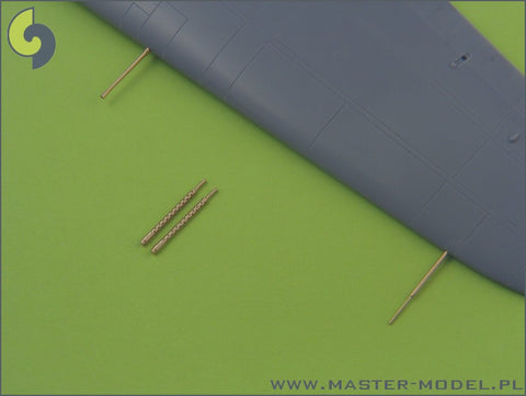 MASTER AM-48-020 1/48 A6M5 Zero armament set (7,7mm, 20mm gun barrels) & Pitot tube
