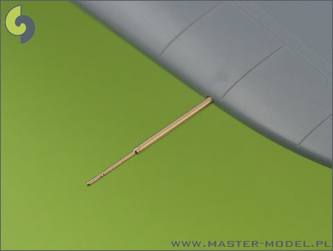 MASTER AM-48-020 1/48 A6M5 Zero armament set (7,7mm, 20mm gun barrels) & Pitot tube