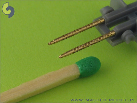 MASTER AM-48-029 1/48 Browning AN/M2 aircraft .30 caliber (7,62mm) barrels (2pcs)