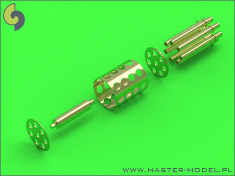 MASTER AM-48-081 1/48 Fairchild A-10 Thunderbolt II - GAU-8 Avenger gun tip and Pitot Tube