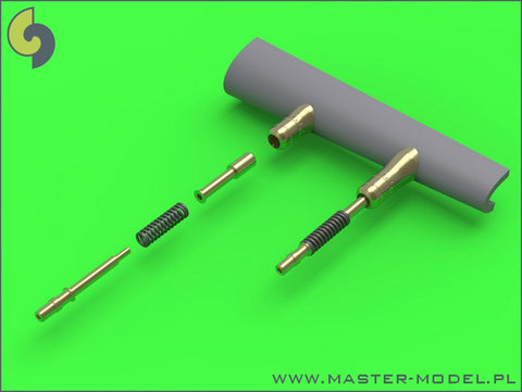 MASTER AM-48-085 1/48 Hawker Hurricane Mk IIC - Hispano Mk II 20mm cannons (with round recoil springs)
