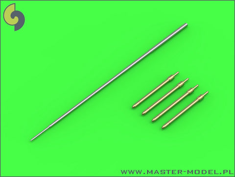 MASTER AM-48-094 1/48 MiG-19PM (FarmerE) – missle rails nose parts (4pcs) & Pitot Tube