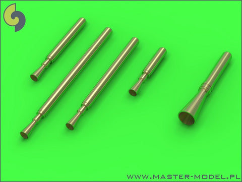 MASTER AM-48-115 1/48 P-38M Lightning - .50 cal Brownings and 20mm cannon tips with flash hiders