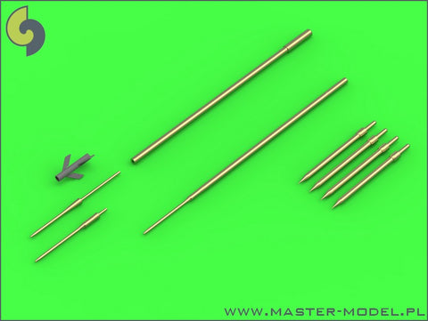 MASTER AM-48-120 1/48 Su-9 / Su-11 (Fishpot / Fishpot C) - Pitot Tubes and missile rails heads