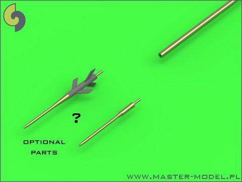 MASTER AM-48-120 1/48 Su-9 / Su-11 (Fishpot / Fishpot C) - Pitot Tubes and missile rails heads
