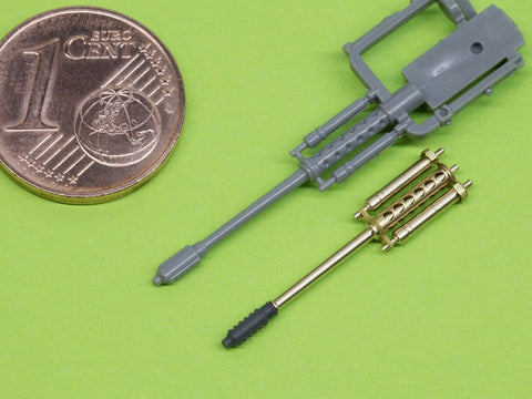 MASTER AM-48-125 1/48 AH-64 Apache - M230 Chain Gun barrel (30mm), Pitot Tubes and tail antenna (resin, PE and turned parts)