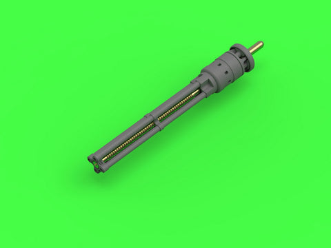 MASTER AM-48-126 1/48 Mi-24 (Hind D/E) - JakB-12.7 machine gun barrel and DUAS probe (metal and resin parts)