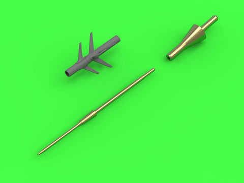 MASTER AM-48-129 1/48 MiG-25 (Foxbat) (all versions except PD/PDS) - Pitot Tube