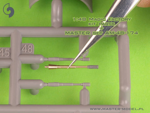 MASTER AM-48-174 1/48 A-4 Skyhawk - Colt Mk12 20mm autocannon barrels