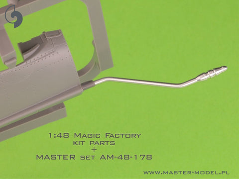 MASTER AM-48-178 1/48 A-4 Skyhawk - BENT refueling probe boom (used on versions A-4M/N, OA-4M & late A-4E/F & TA-4F/J)