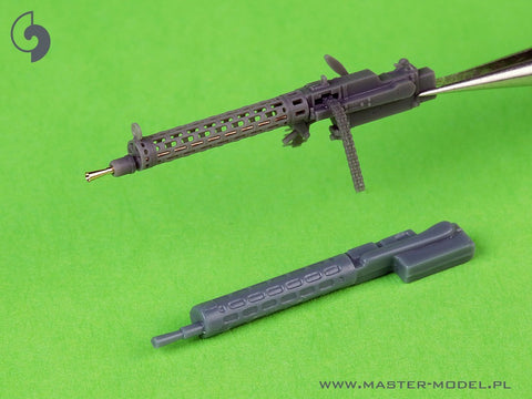 MASTER AM-48-184 1/48 German WW I machine gun Spandau LMG 08/15 (2 pcs) - with LONG charging handle - complete guns incl. 3D resin & brass parts