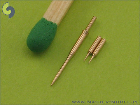 MASTER AM-72-008 1/72 F-16 Pitot Tube & Angle Of Attack probes