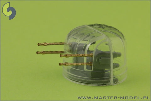 MASTER AM-72-031 1/72 British Mk 2 Browning .303 caliber (7,7mm) with flash hider (4pcs)