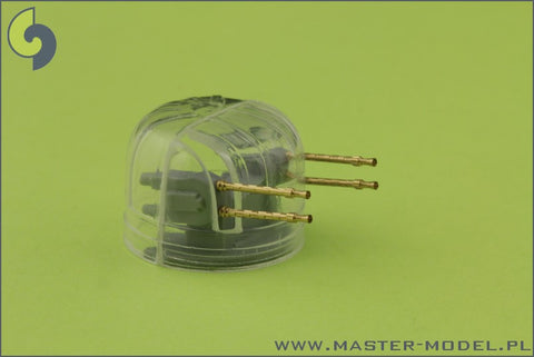 MASTER AM-72-031 1/72 British Mk 2 Browning .303 caliber (7,7mm) with flash hider (4pcs)