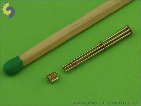 MASTER AM-72-039 1/72 M61 A1 Vulcan - Six-barrelled rotary 20mm cannon - turned barrels with etched barrel clamps