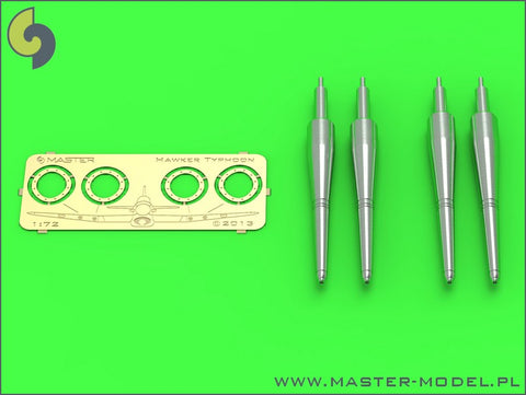 MASTER AM-72-065 1/72 Hawker Typhoon Mk IB late type cannons with covered barrels