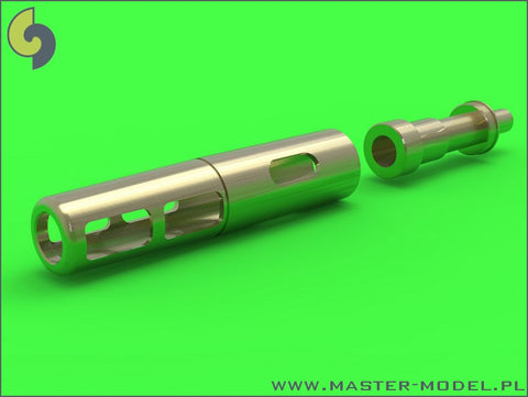 MASTER AM-72-070 1/72 MiG-15 & MiG-15bis - 37mm and 23mm gun barrels set, antenna base & Pitot Tube