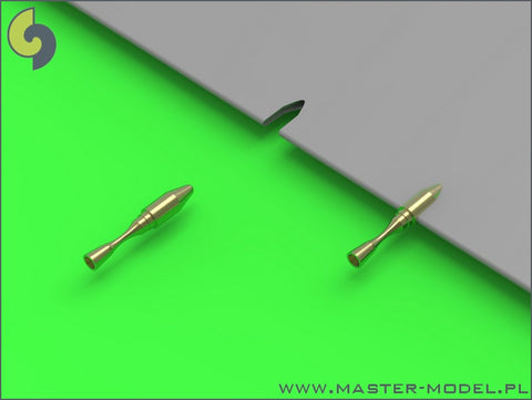 MASTER AM-72-093 1/72 Static dischargers - type used on modern Sukhoi jets (Su-27, Su-30, Su-33, Su-34 and other) (12pcs+2spare)