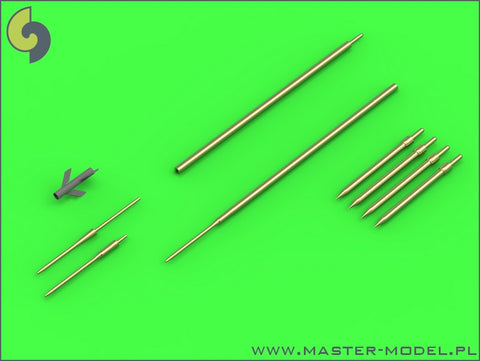 MASTER AM-72-104 1/72 Su-9 / Su-11 (Fishpot / Fishpot C) - Pitot Tubes and missile rails heads