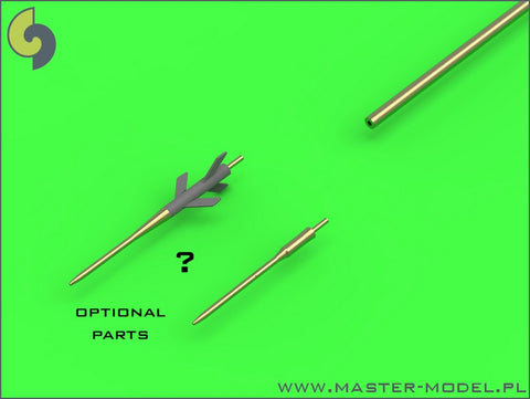 MASTER AM-72-104 1/72 Su-9 / Su-11 (Fishpot / Fishpot C) - Pitot Tubes and missile rails heads