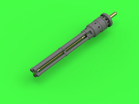 MASTER AM-72-110 1/72 Mi-24 (Hind D/E) - JakB-12.7 machine gun barrel and DUAS probe (metal and resin parts)