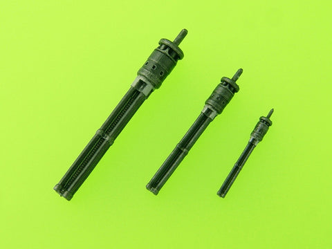 MASTER AM-72-110 1/72 Mi-24 (Hind D/E) - JakB-12.7 machine gun barrel and DUAS probe (metal and resin parts)