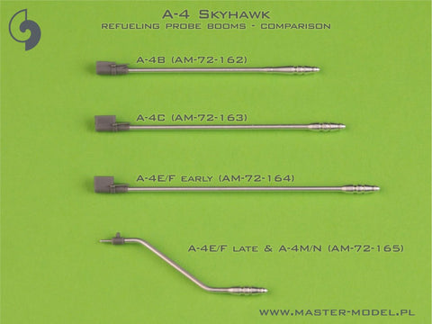 MASTER AM-72-162 1/72 A-4B Skyhawk - refueling probe boom